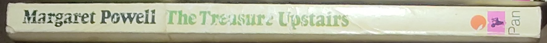 Margaret Powell  THE TREASURE UPSTAIRS spine of book image