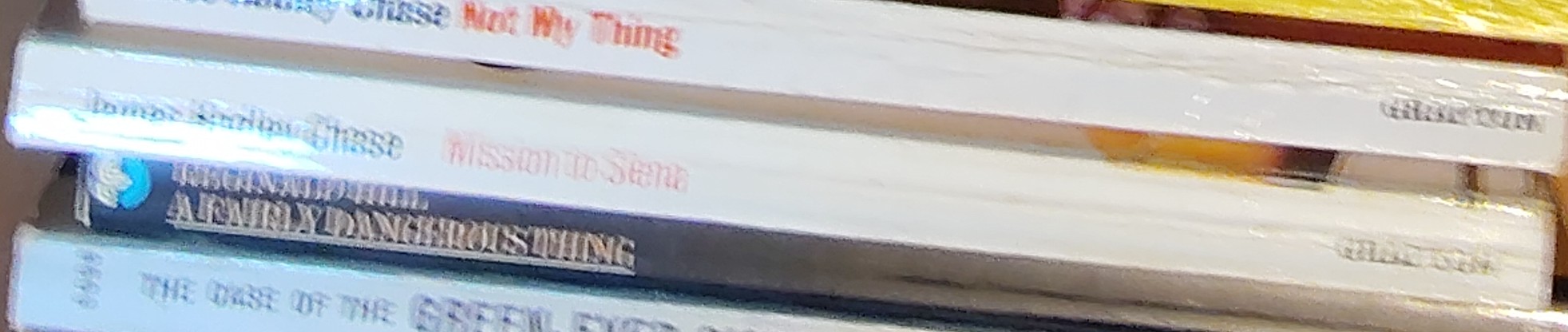 James Hadley Chase  MISSION TO SIENA spine of book image