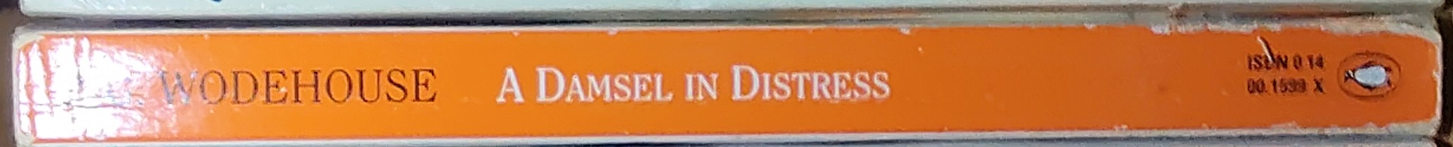 P.G. Wodehouse  A DAMSEL IN DISTRESS spine of book image