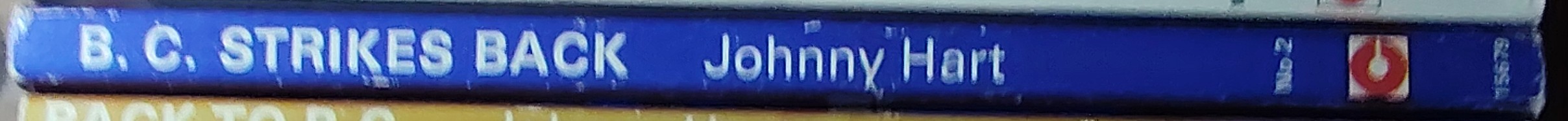 Johnny Hart  B.C. STRIKES BACK spine of book image
