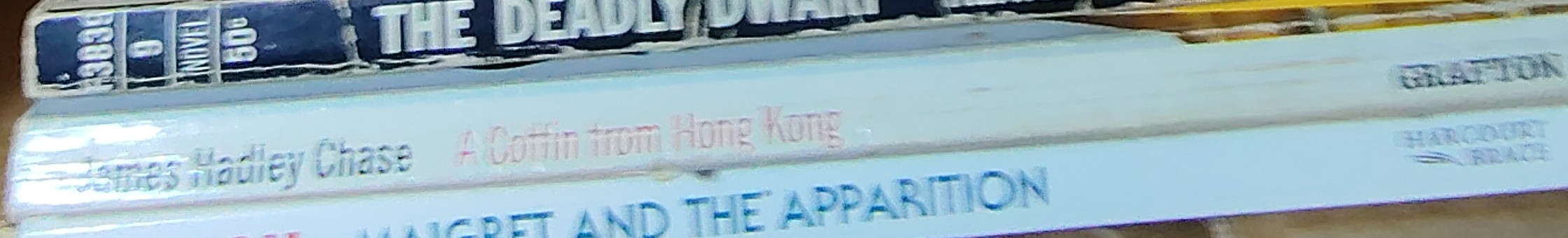 James Hadley Chase  A COFFIN FROM HONG KONG spine of book image