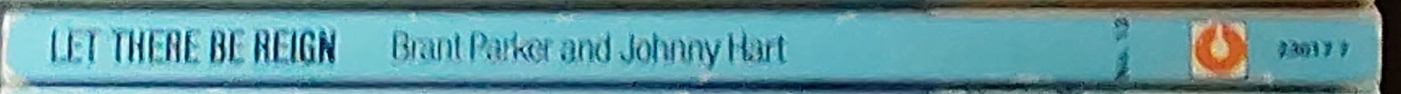Johnny Hart  LET THERE BE REIGN spine of book image