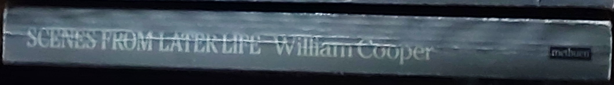 William Cooper  SCENES FROM LATER LIFE spine of book image