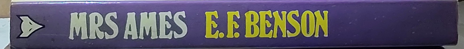 E.F. Benson  MRS AMES spine of book image