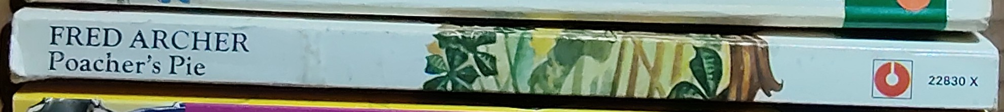 Fred Archer  POACHER'S PIE spine of book image