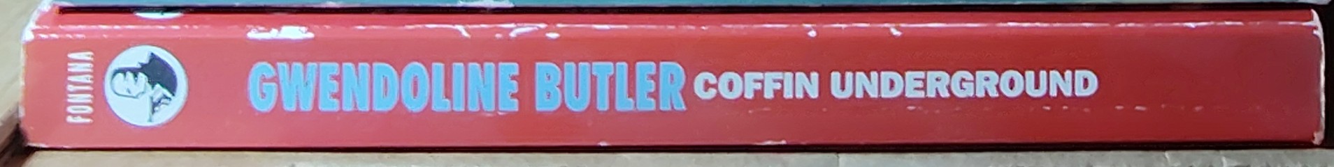 Gwendoline Butler  COFFIN UNDERGROUND spine of book image