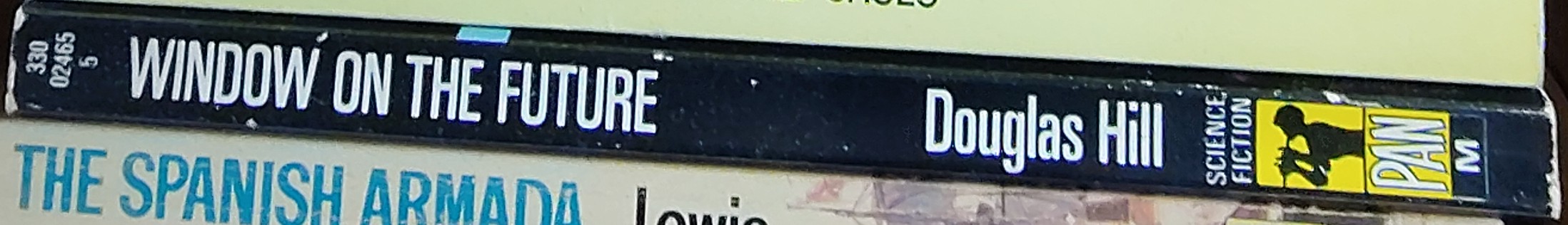 Douglas Hill (edits) WINDOW ON THE FUTURE spine of book image