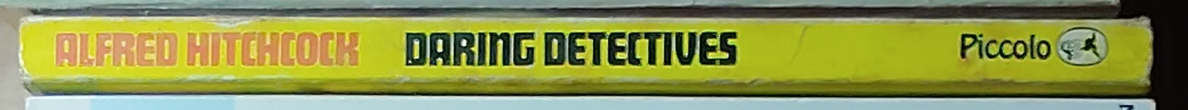 Alfred Hitchcock  DARING DETECTIVES spine of book image