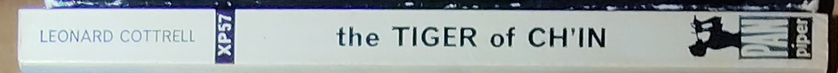 Leonard Cottrell  THE TIGER OF CH'IN spine of book image