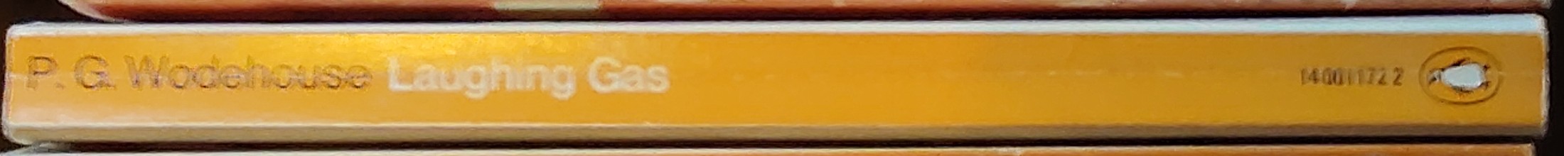P.G. Wodehouse  LAUGHING GAS spine of book image