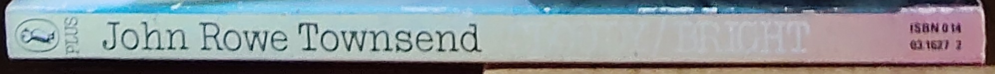 John Rowe Townsend  CLOUDY BRIGHT spine of book image