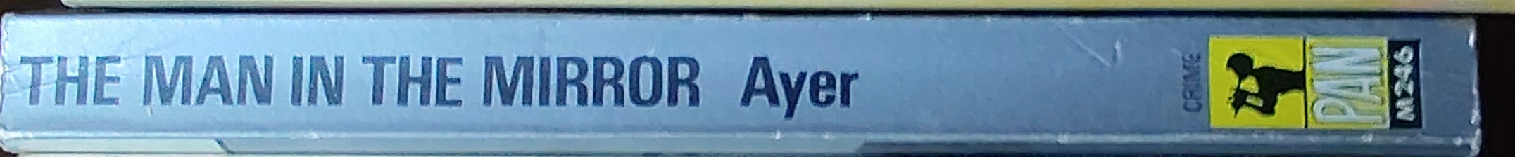 Frederick Ayer  THE MAN IN THE MIRROR spine of book image