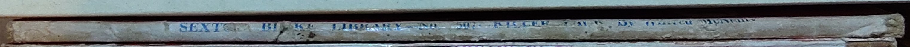 Wilfred McNeilly  KILLER PACK (Sexton Blake) spine of book image