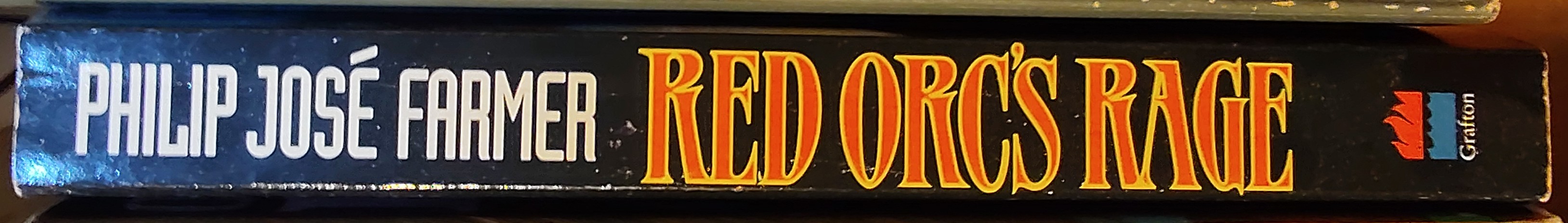 Philip Jose Farmer  RED ORC'S RAGE spine of book image