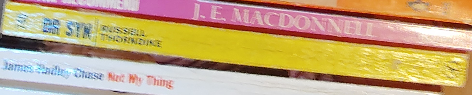 Russell Thorndike  DOCTOR SYN spine of book image