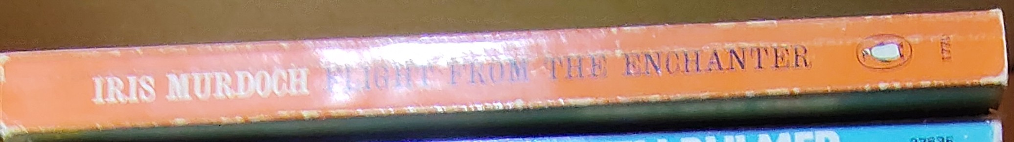 Iris Murdoch  FLIGHT FROM THE ENCHANTER spine of book image