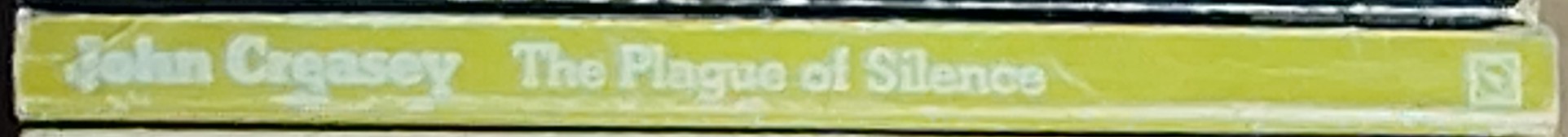 John Creasey  THE PLAGUE OF SILENCE (Doctor Palfrey) spine of book image