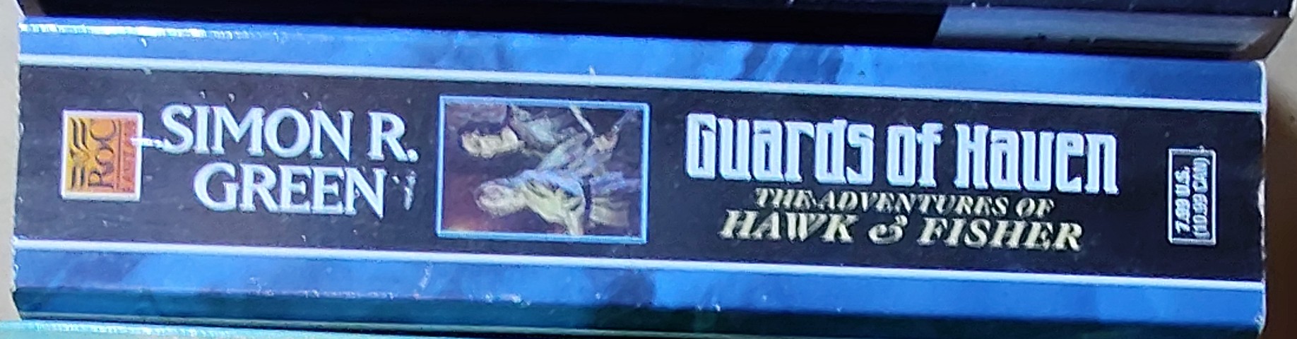 Simon R. Green  GUARDS OF HAVEN: WOLF IN THE FOLD/ GUARD AGAINST DISHONOR/ THE BONES OF HAVEN spine of book image