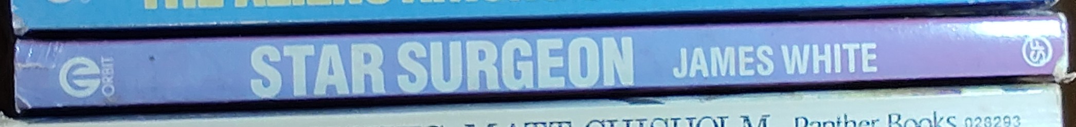 James White  STAR SURGEON spine of book image