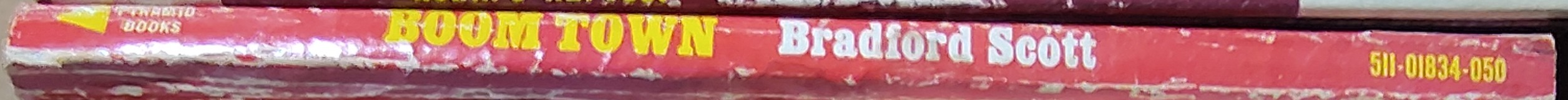Bradford Scott  BOOM TOWN spine of book image