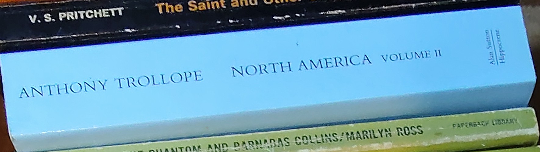 Anthony Trollope  NORTH AMERICA. Volume Two (Travel) spine of book image