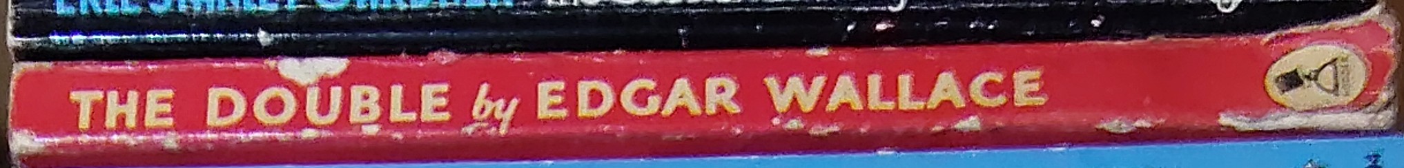 Edgar Wallace  THE DOUBLE spine of book image