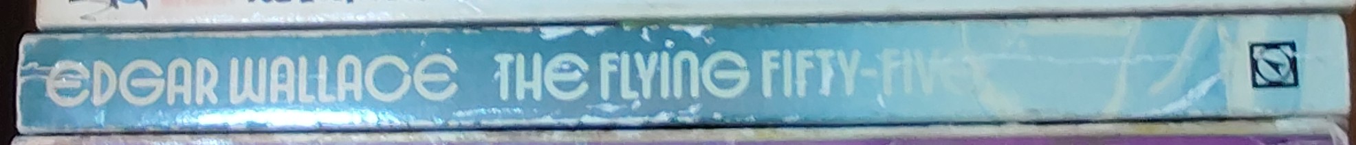 Edgar Wallace  THE FLYING FIFTY-FIVE spine of book image