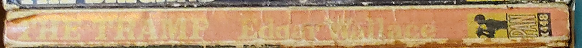 Edgar Wallace  THE TRAMP spine of book image