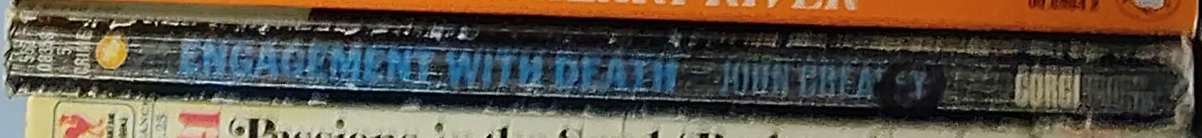 Gordon Ashe  ENGAGEMENT WITH DEATH spine of book image