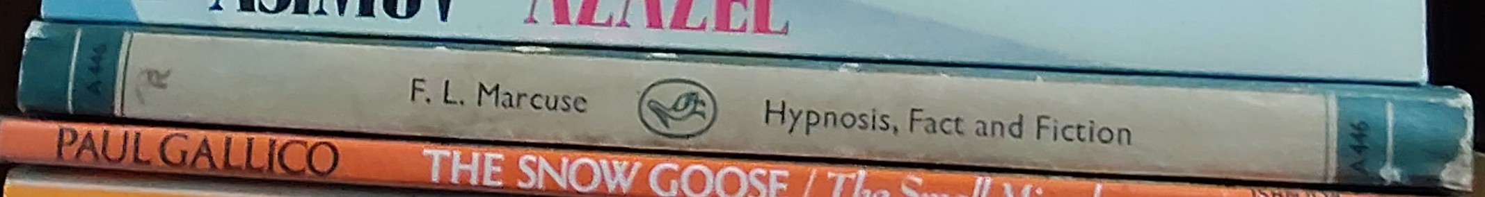 HYPNOSIS: Fact and Fiction spine of book image