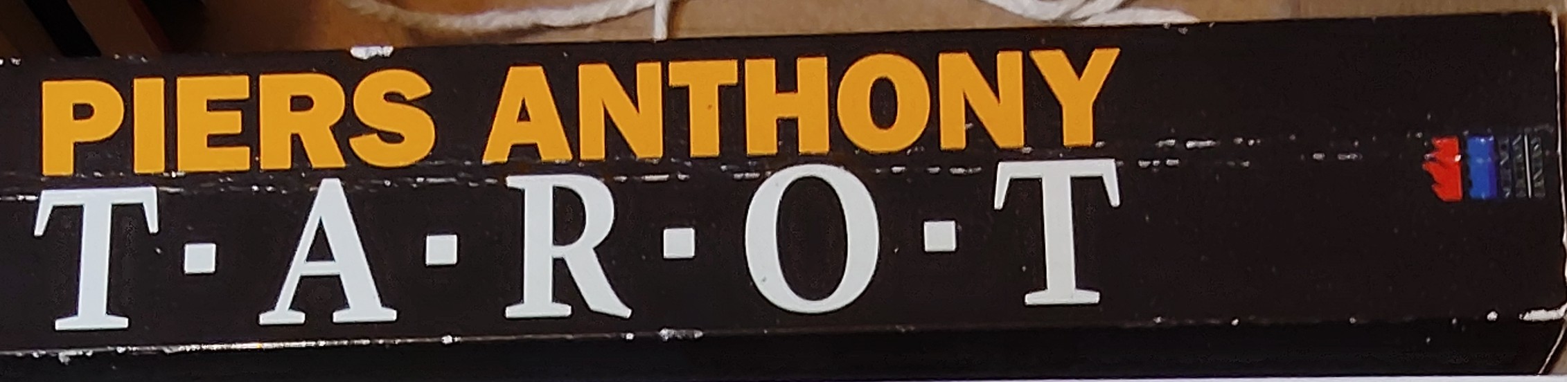 Piers Anthony  TAROT: GOD OF TAROT/ VISION OF TAROT/ FAITH OF TAROT spine of book image