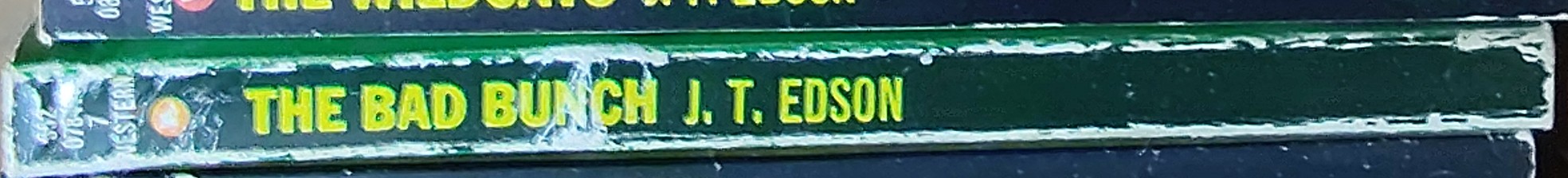 J.T. Edson  THE BAD BUNCH spine of book image