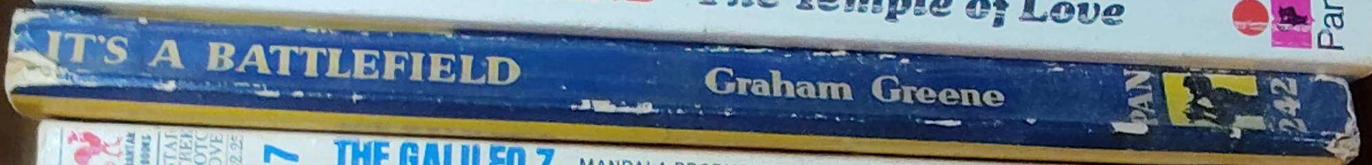 Graham Greene  IT'S A BATTLEFIELD spine of book image