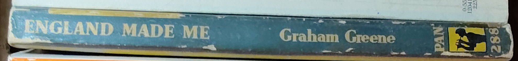 Graham Greene  ENGLAND MADE ME spine of book image