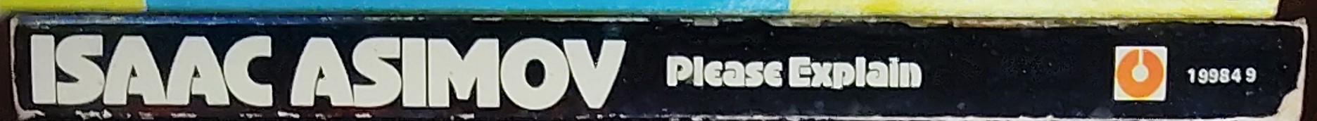 Isaac Asimov (Non-Fiction) PLEASE EXPLAIN spine of book image