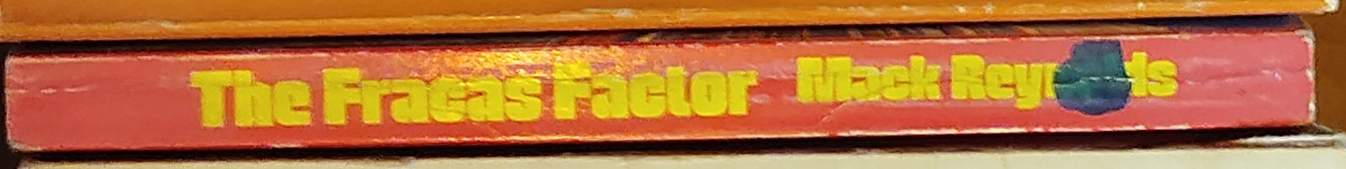 Mack Reynolds  THE FRACAS FACTOR spine of book image