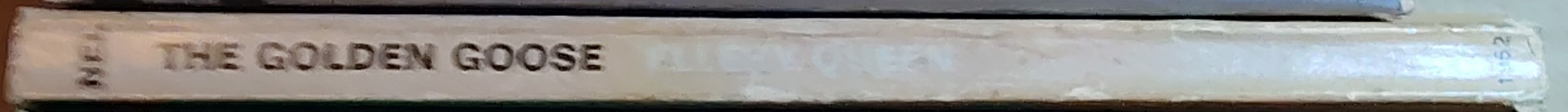 Ellery Queen  THE GOLDEN GOOSE spine of book image