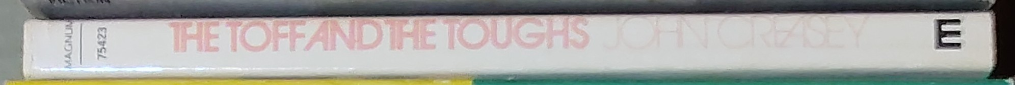 John Creasey  THE TOFF AND THE TOUGHS spine of book image