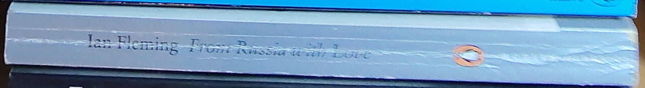 Ian Fleming  FROM RUSSIA WITH LOVE spine of book image