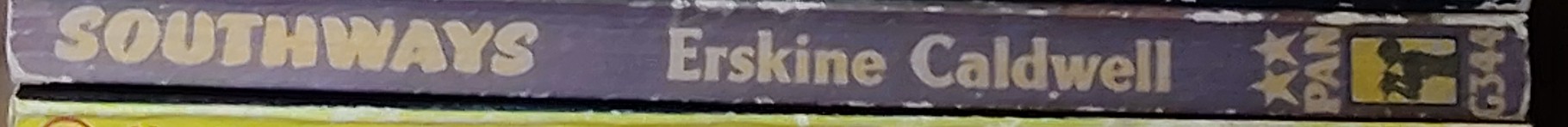 Erskine Caldwell  SOUTHWAYS spine of book image