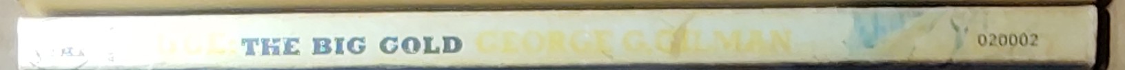 George G. Gilman  EDGE 14: THE BIG GOLD spine of book image
