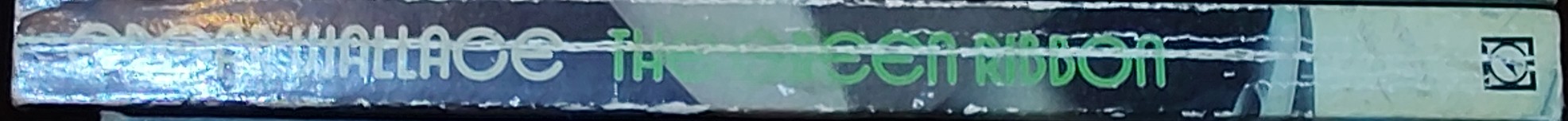 Edgar Wallace  THE GREEN RIBBON spine of book image