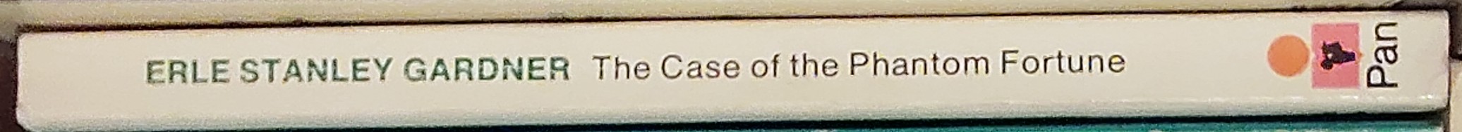 Erle Stanley Gardner  THE CASE OF THE PHANTOM FORTUNE spine of book image
