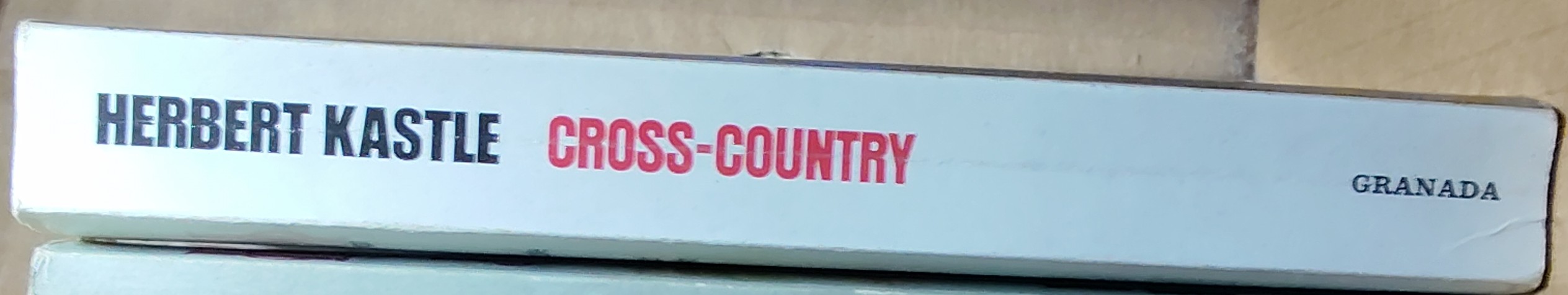 Herbert Kastle  CROSS-COUNTRY spine of book image