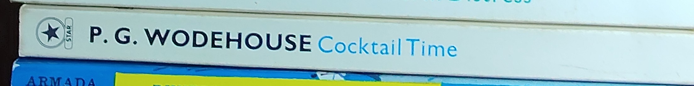 P.G. Wodehouse  COCKTAIL TIME spine of book image