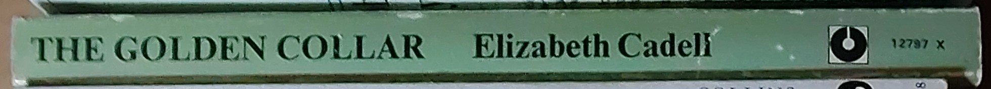 Elizabeth Cadell  THE GOLDEN COLLAR spine of book image