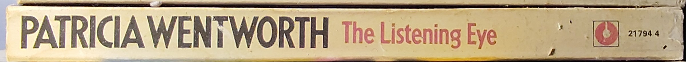 Patricia Wentworth  THE LISTENING EYE spine of book image