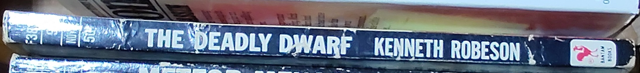 Kenneth Robeson  DOC SAVAGE: THE DEADLY DWARF spine of book image