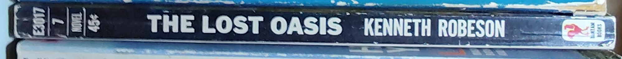 Kenneth Robeson  DOC SAVAGE: THE LOST OASIS spine of book image