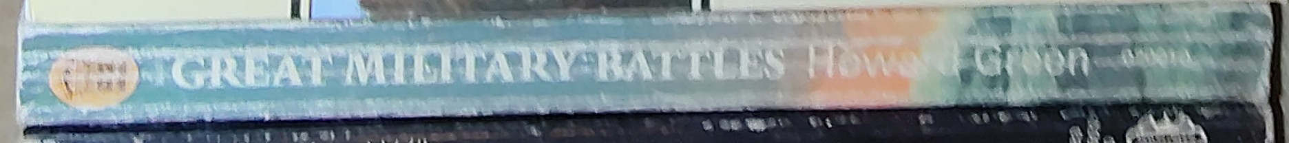 Howard Green  GREAT MILITARY BATTLES spine of book image